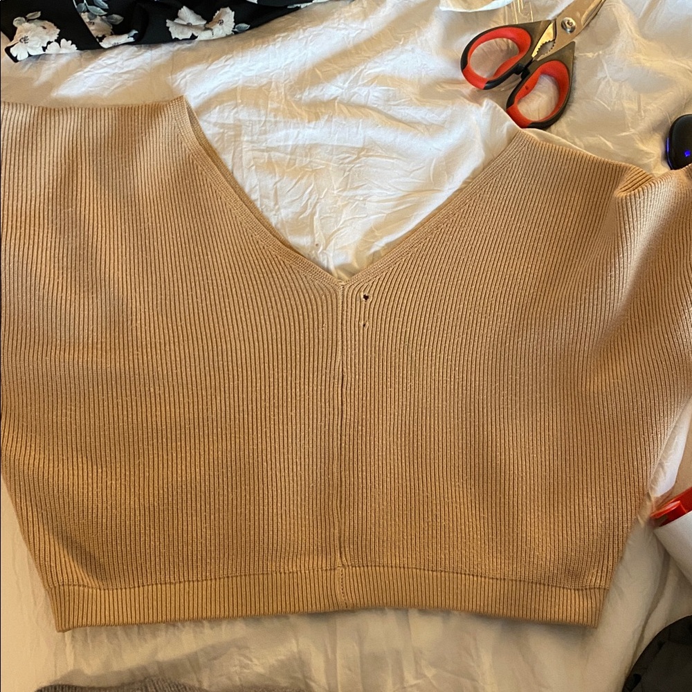 Princess poly love more knit top cropped sweater - Picture 2 of 7